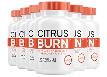 CitrusBurn six-bottle thermogenic supplement package