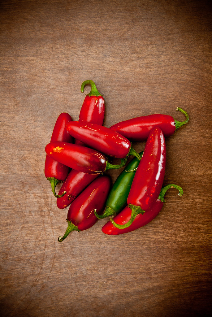 Andalusian red chili peppers used in CitrusBurn