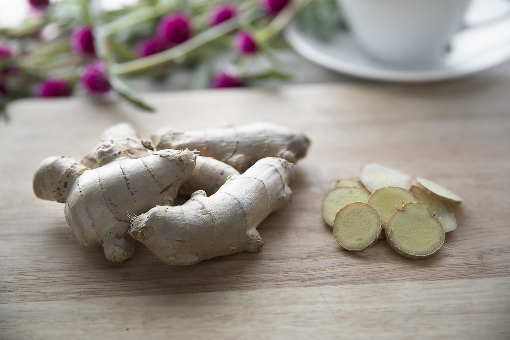 Fresh Himalayan ginger root used in CitrusBurn