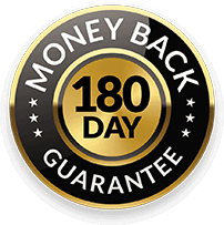 CitrusBurn 180-day money-back guarantee seal